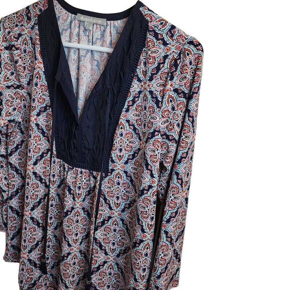 Daniel Rainn Small Boho Geometric Boho Top - Picture 4 of 9